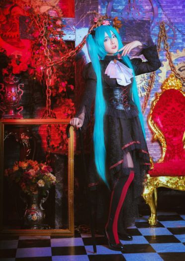 初音Miku吸血鬼cos