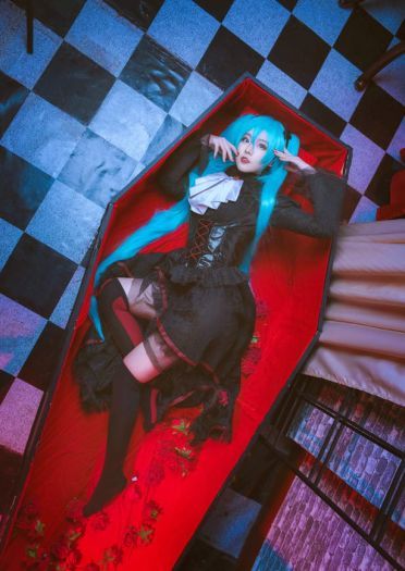 初音Miku吸血鬼cos
