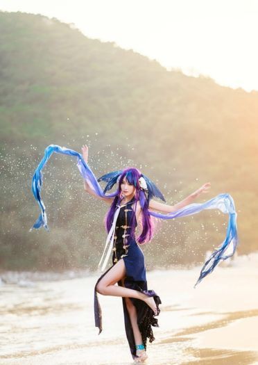 死亡爱丽丝 人鱼姬cosplay