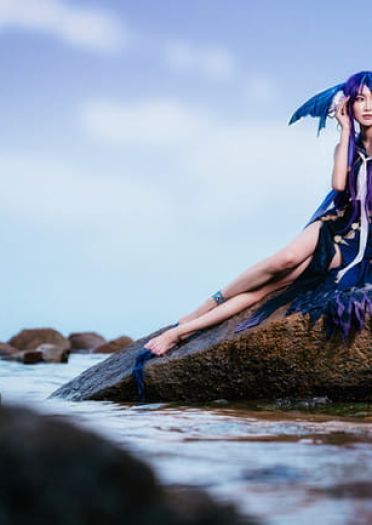 死亡爱丽丝 人鱼姬cosplay