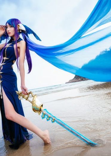 死亡爱丽丝 人鱼姬cosplay