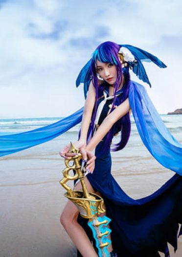 死亡爱丽丝 人鱼姬cosplay