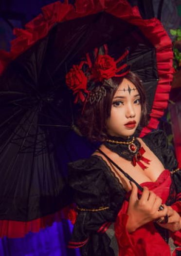 王者荣耀 露娜 哥特玫瑰