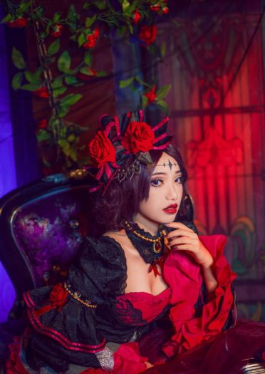 王者荣耀 露娜 哥特玫瑰