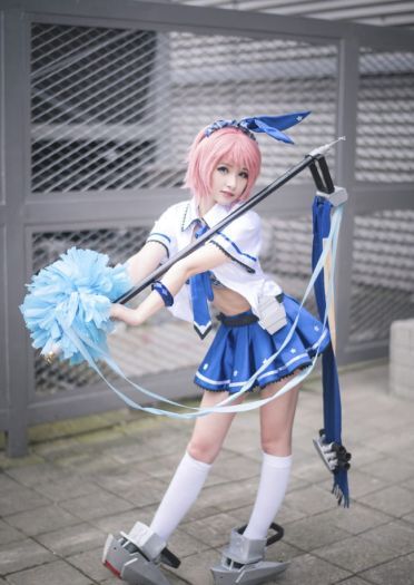 战舰少女 突击者 cosplay图片