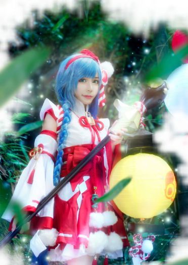王者荣耀 伊势巫女大乔 cosplay图片(1)