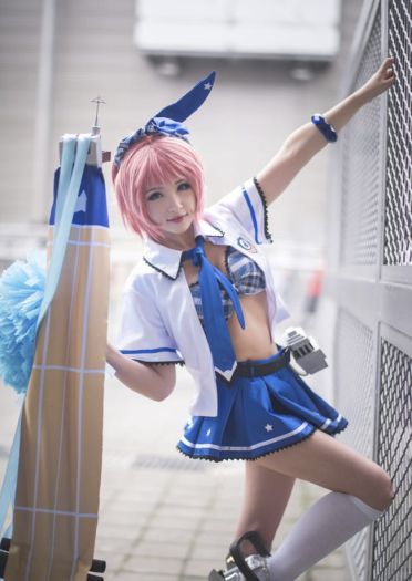 战舰少女 突击者 cosplay图片