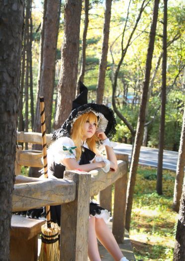 东方project 雾雨魔理沙 cosplay