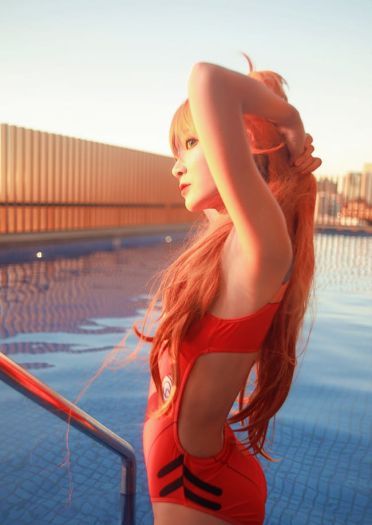 新世纪福音战士 明日香cosplay图片