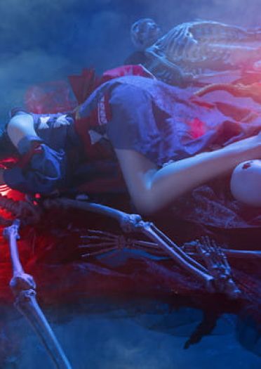 网易手游阴阳师 鬼女红叶 cosplay图片(1)