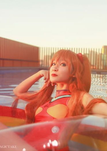 新世纪福音战士 明日香cosplay图片