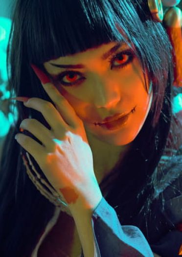 网易手游阴阳师 鬼女红叶 cosplay图片(1)