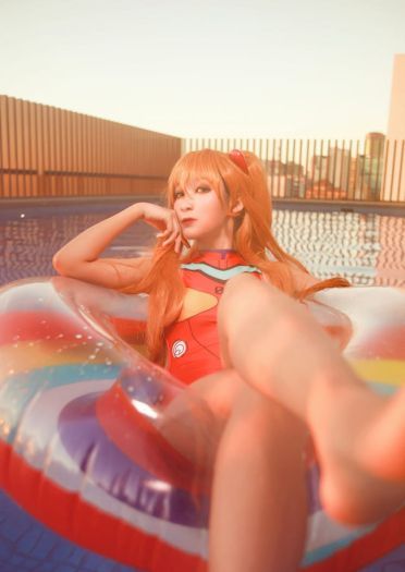 新世纪福音战士 明日香cosplay图片