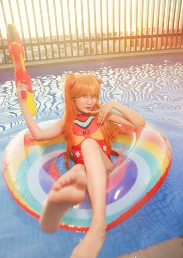 新世纪福音战士 明日香cosplay图片