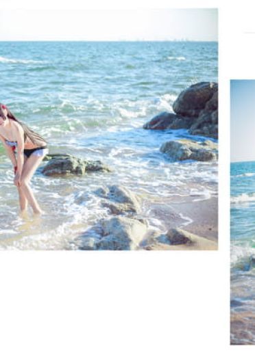 我的妹妹哪有这么可爱！黑猫泳装cosplay图片