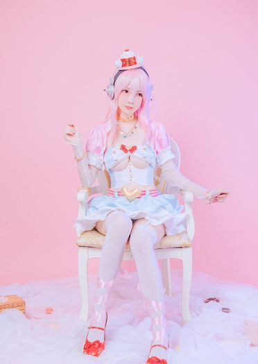 超级索尼子 生日派对 cosplay