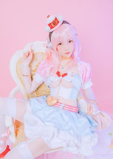 超级索尼子 生日派对 cosplay