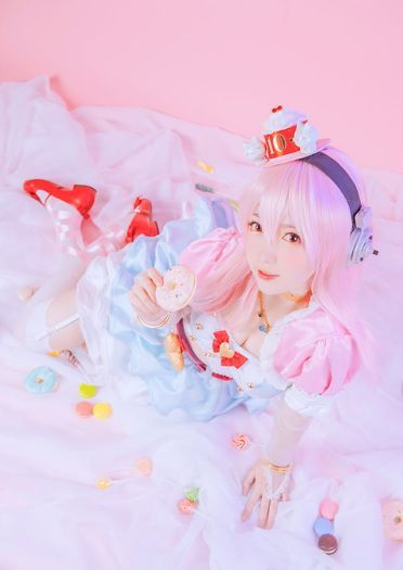 超级索尼子 生日派对 cosplay