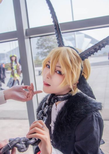 镜音双子场照~铃之助插画 两匹羊 cosplay