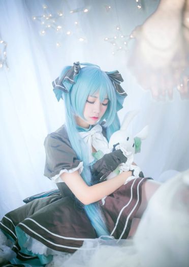 初音未来 Miku 也想听你对我说声生日快乐 cosplay