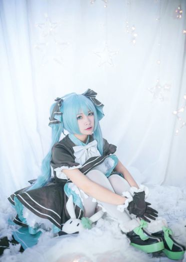 初音未来 Miku 也想听你对我说声生日快乐 cosplay