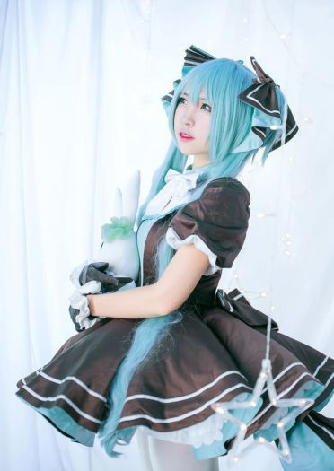 初音未来 Miku 也想听你对我说声生日快乐 cosplay