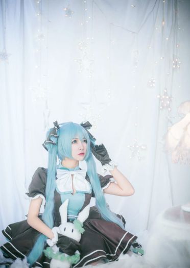初音未来 Miku 也想听你对我说声生日快乐 cosplay