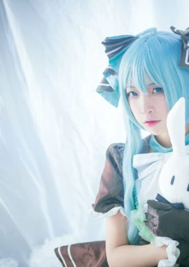 初音未来 Miku 也想听你对我说声生日快乐 cosplay