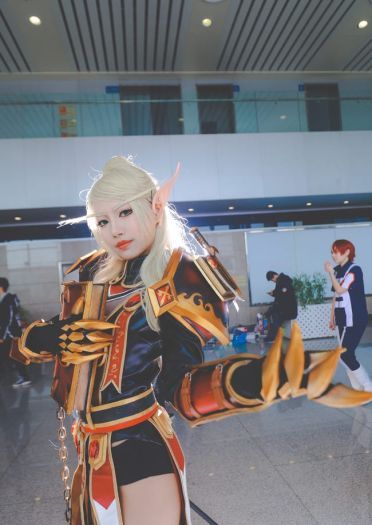 WOW 魔兽世界 血骑士莉亚德琳 cosplay