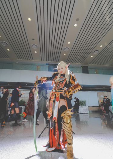WOW 魔兽世界 血骑士莉亚德琳 cosplay