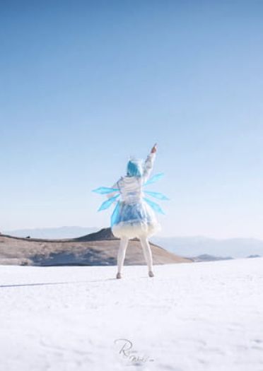 东方Project 琪露诺 cosplay图片