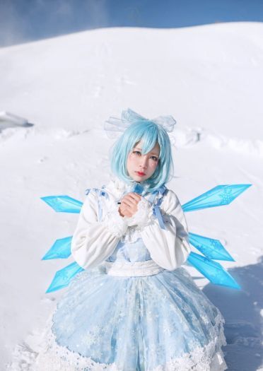 东方Project 琪露诺 cosplay图片