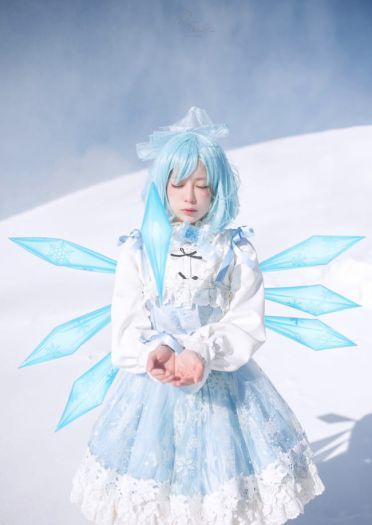 东方Project 琪露诺 cosplay图片