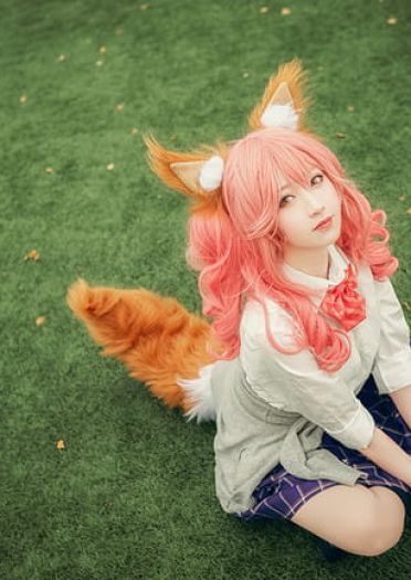 Fate/Grand Order 玉藻前JK cosplay图片