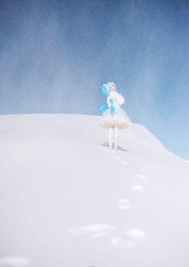 东方Project 琪露诺 cosplay图片