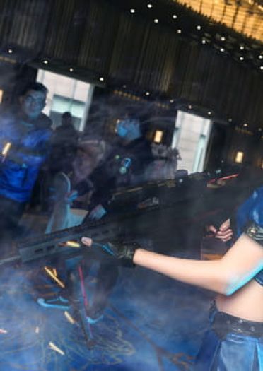 英雄联盟 女警狙击