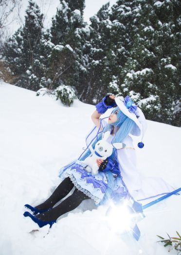 初音未来 魔法少女雪初音 cosplay