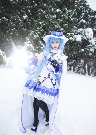 初音未来 魔法少女雪初音 cosplay