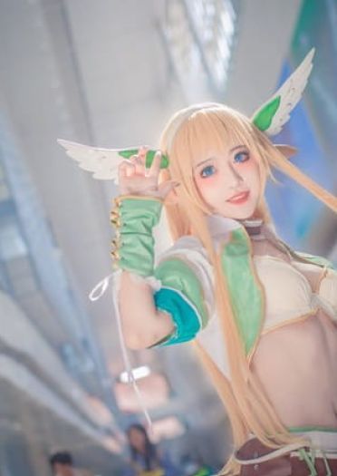 光明之刃 艾尔薇 拉娜 精灵公主cosplay