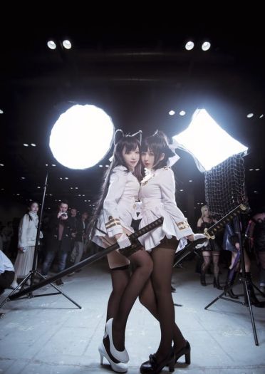 碧蓝航线 爱宕✖️高雄cos 社保