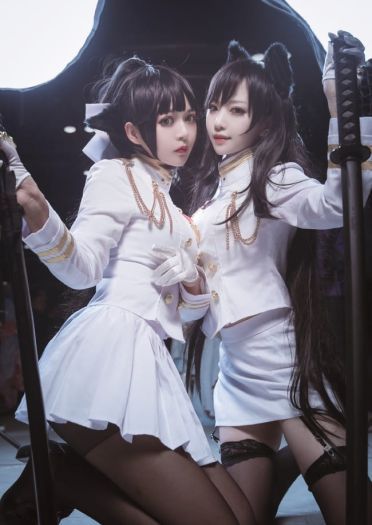 碧蓝航线 爱宕✖️高雄cos 社保