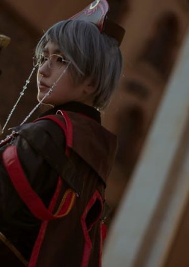 全职高手 张新杰 账号卡石不转cosplay图片