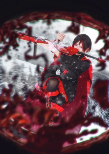 RWBY 红白黑黄 cosplay图片