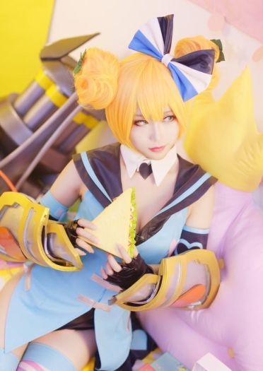 王者荣耀 孙尚香 我是水果 不是甜心 cosplay