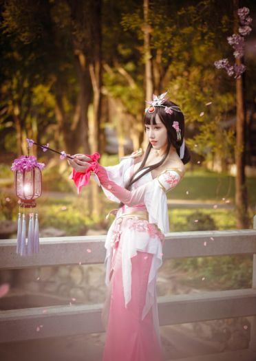 王者荣耀 甄姬 游园惊梦cosplay图片(1)