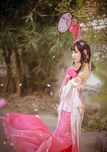 王者荣耀 甄姬 游园惊梦cosplay图片(1)