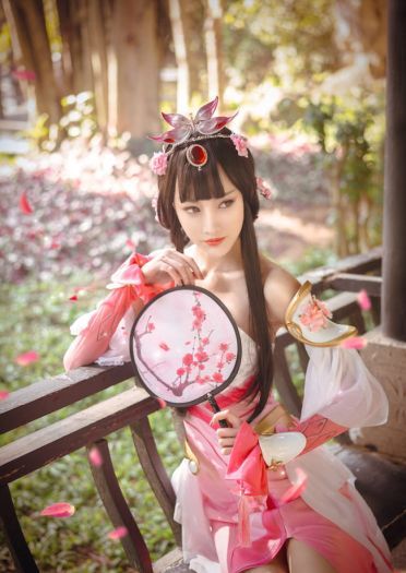 王者荣耀 甄姬 游园惊梦cosplay图片(1)