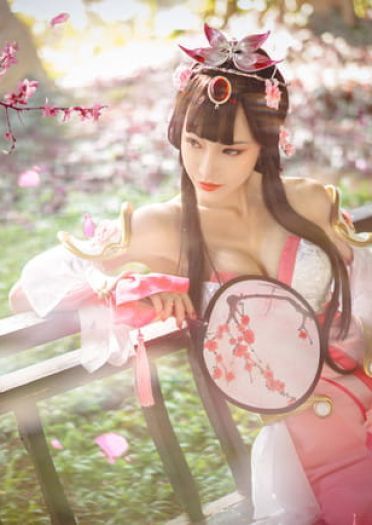 王者荣耀 甄姬 游园惊梦cosplay图片(1)