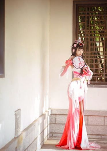 王者荣耀 甄姬 游园惊梦cosplay图片(1)