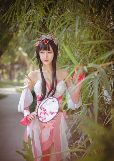 王者荣耀 甄姬 游园惊梦cosplay图片(1)